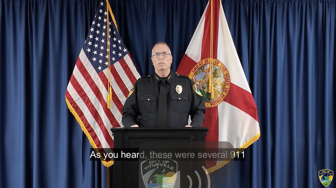 Titusville Police Detail Events in Fatal Shooting, Release Body Cam Footage